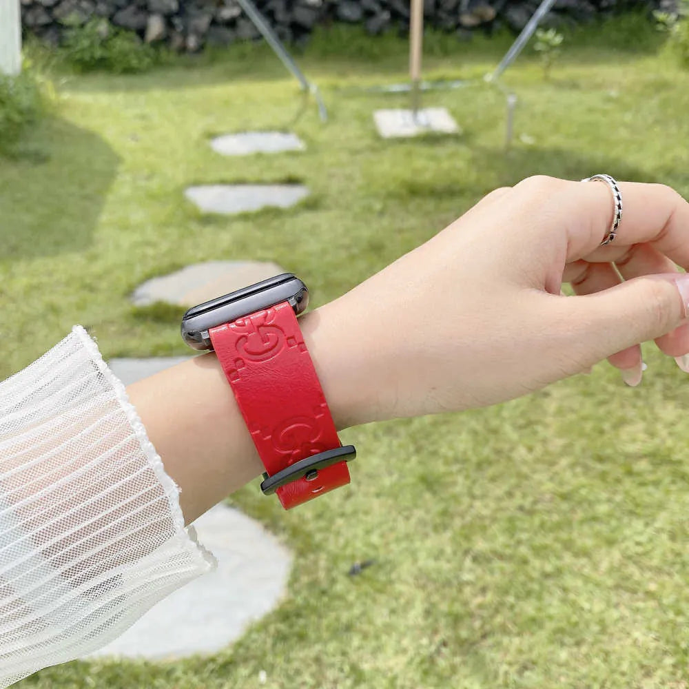 red Apple Ultra 2 Watch Band Gucci