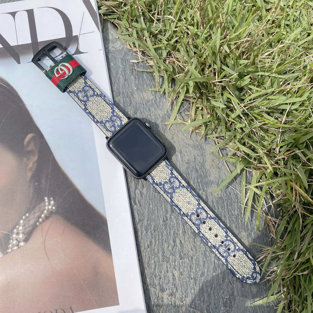 blue Apple Ultra 2 Watch Band Gucci