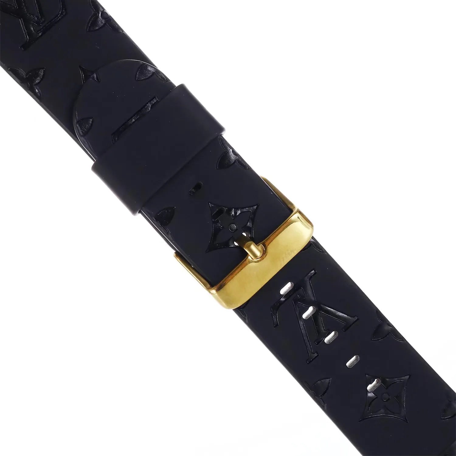 Black Louis Vuitton Apple Watch Band