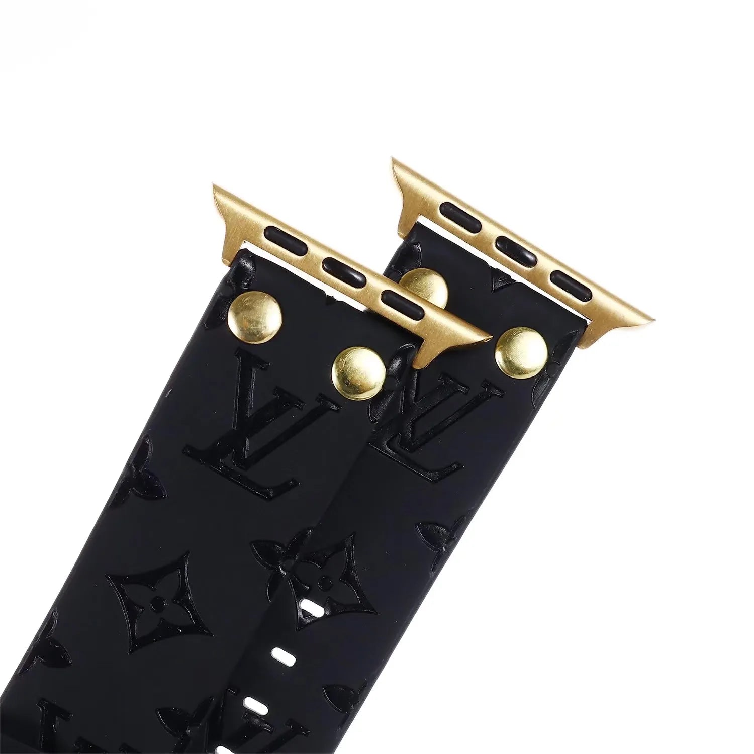Black Louis Vuitton Apple Watch Band