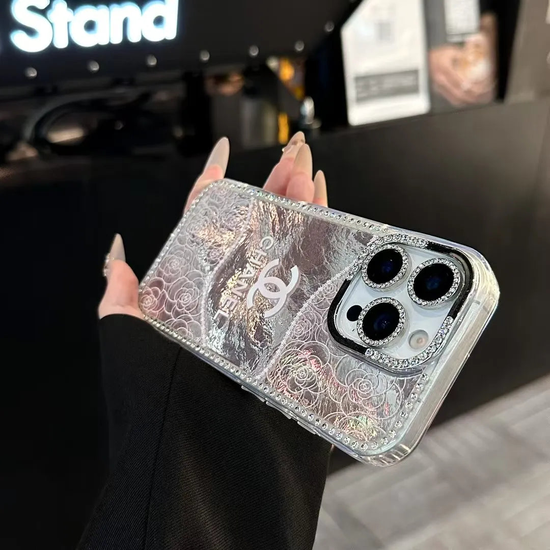 Chanel Inspired Pearl iPhone Case