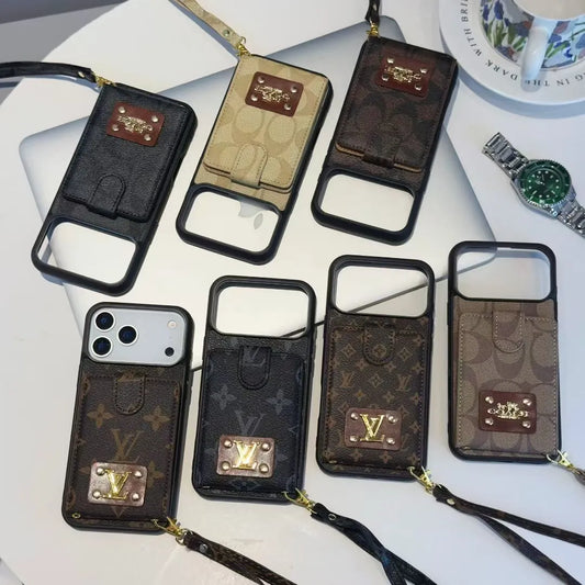 Coach & LV IPhone 17 Pro Case With Card Holder