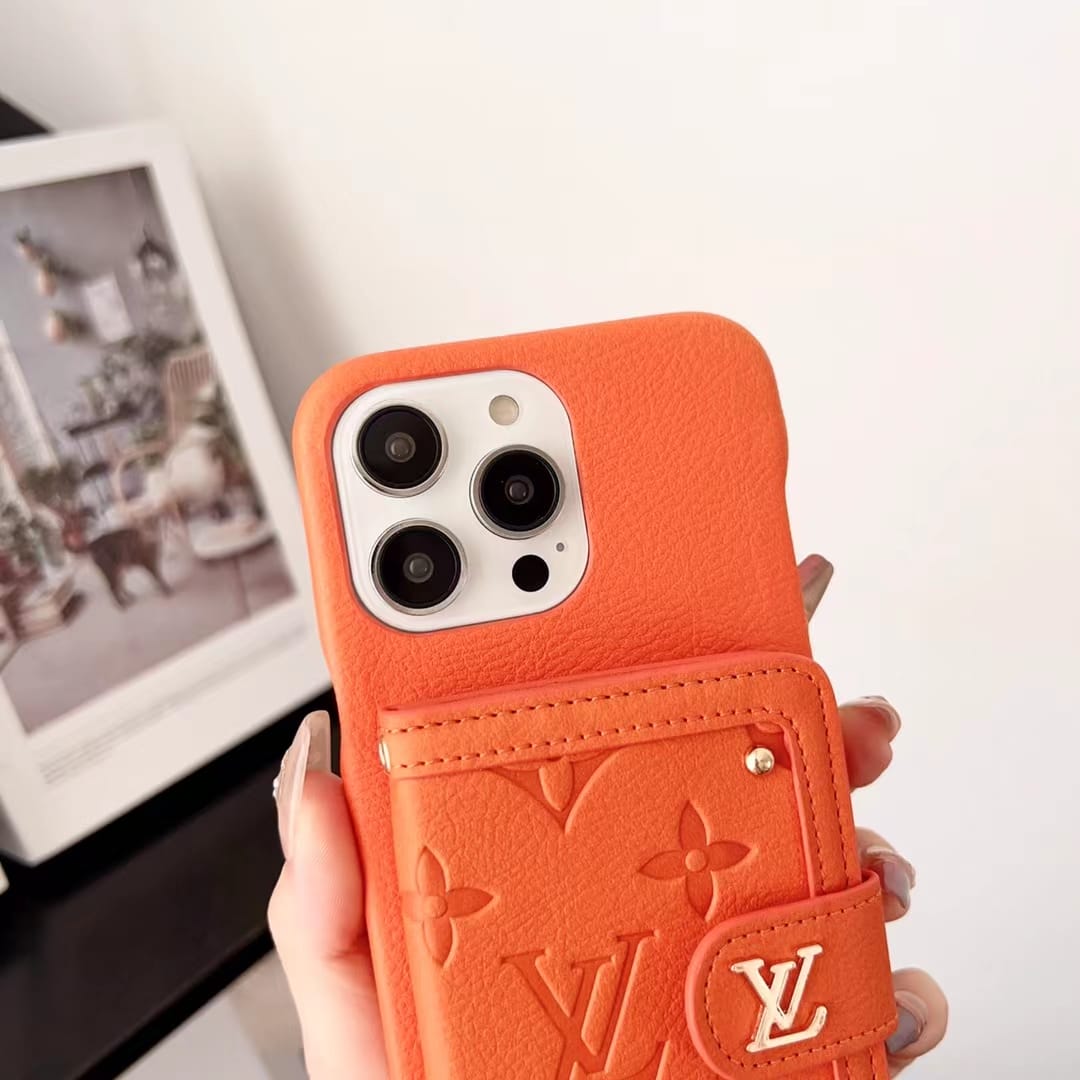 Leather Phone Case With Card Holder
