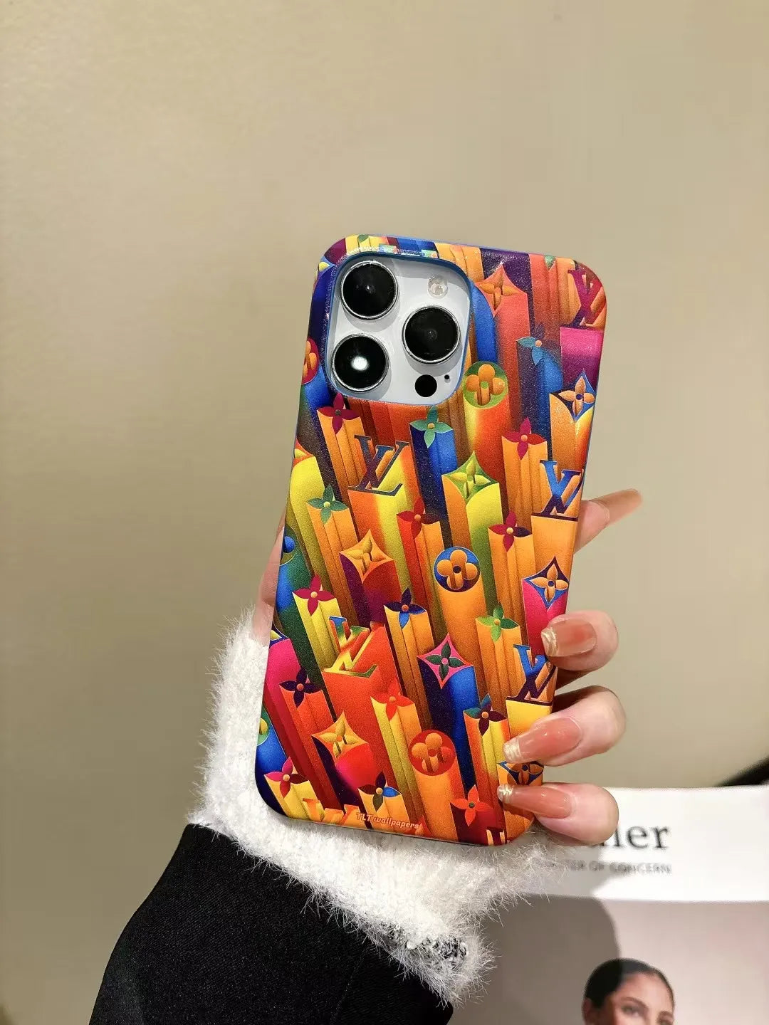 Louis Vuitton Inspired iPhone Case