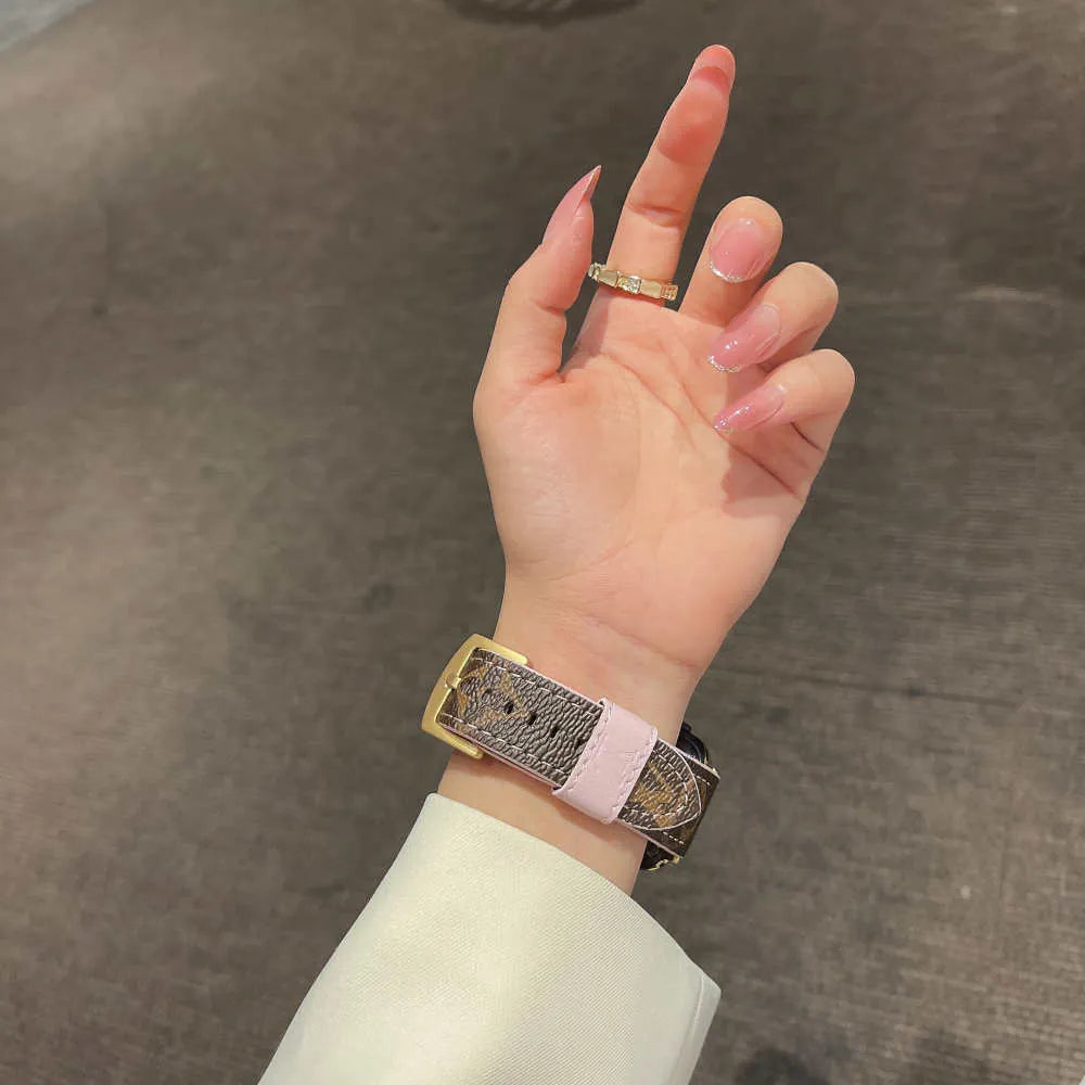 pink Luxury Apple Watch Bands Louis Vuitton