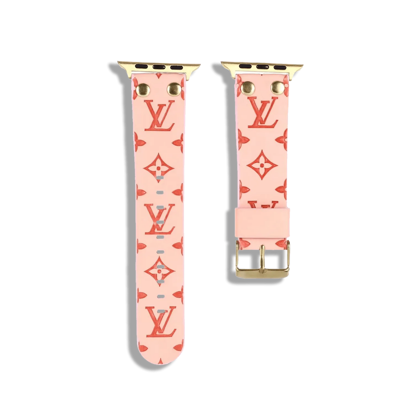 Pink Louis Vuitton Apple Watch Band