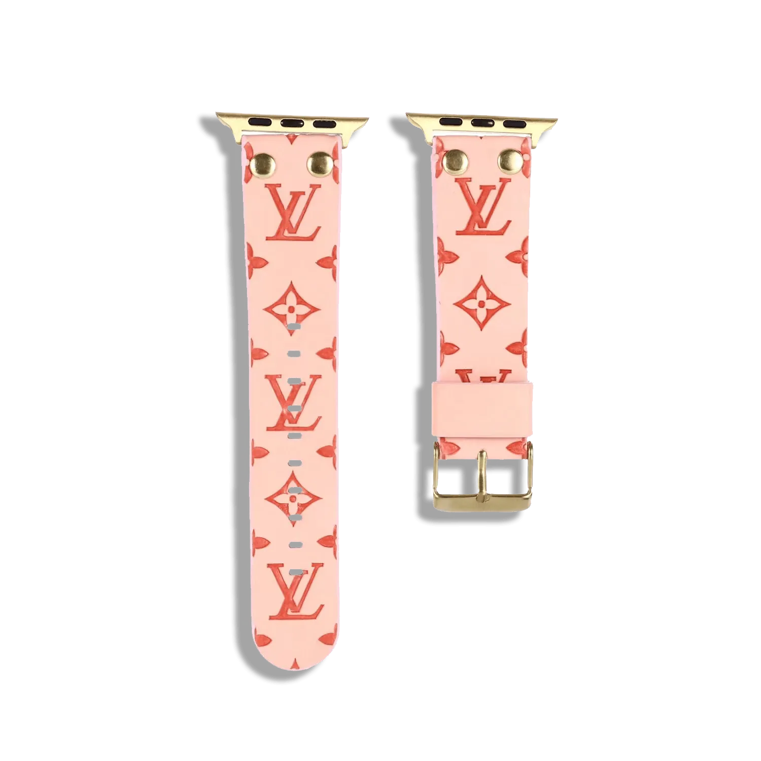 Pink Louis Vuitton Apple Watch Band