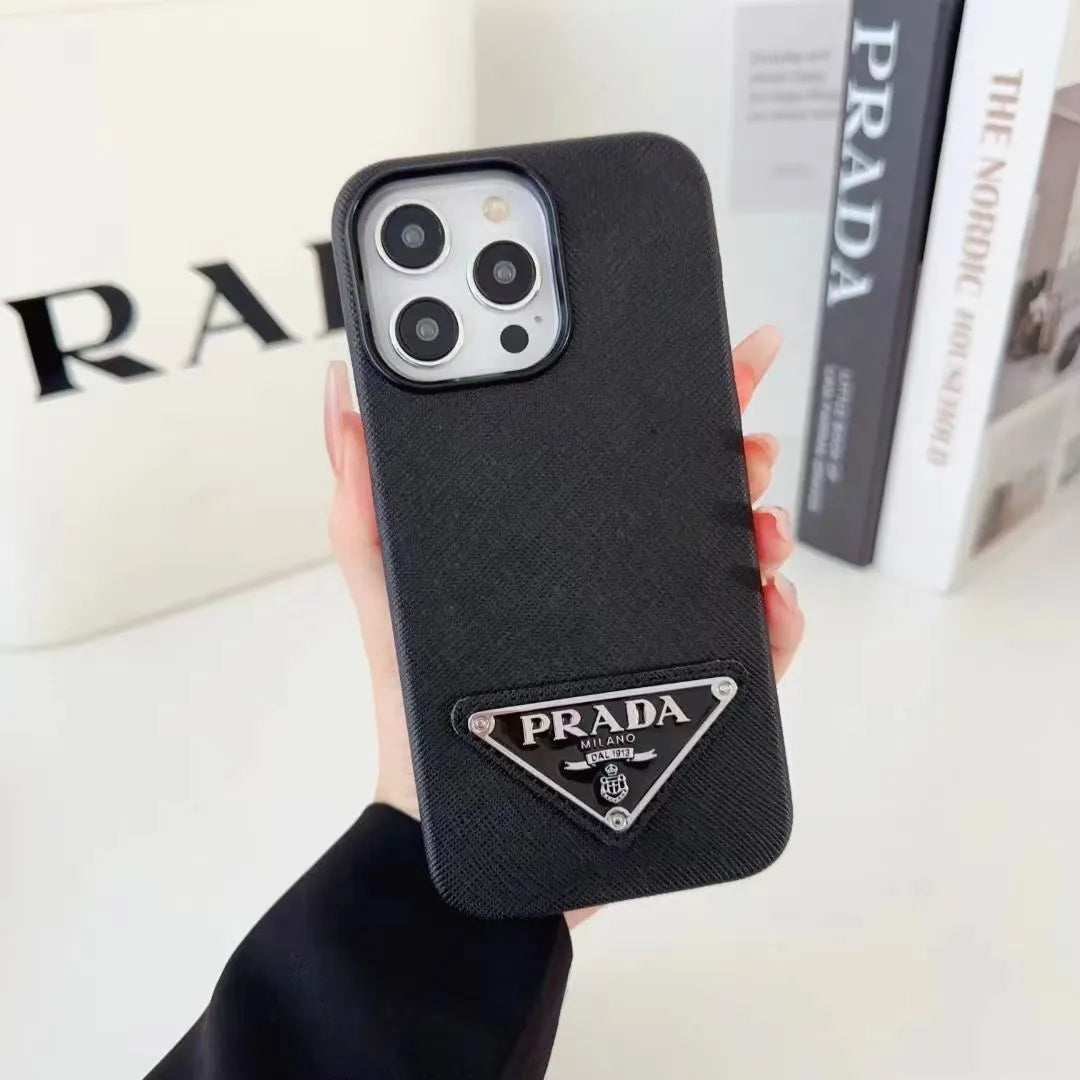 best black prada phone cases