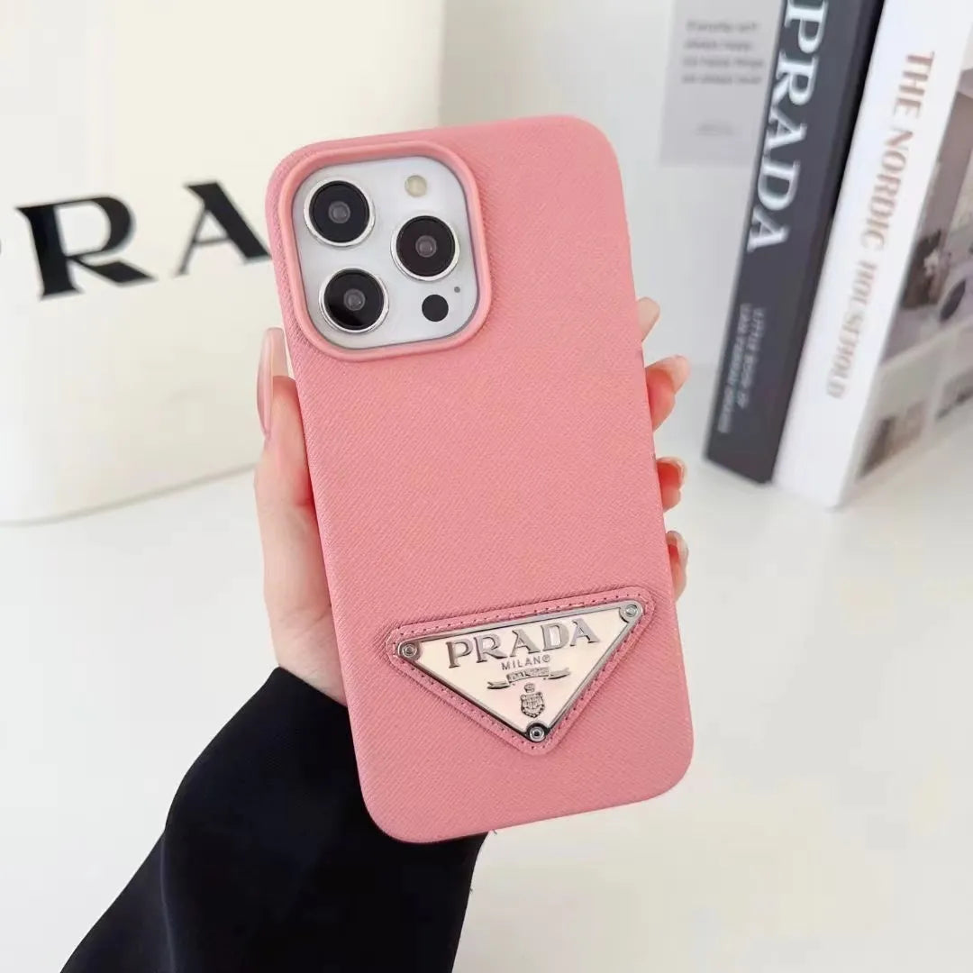 pink prada phone cases