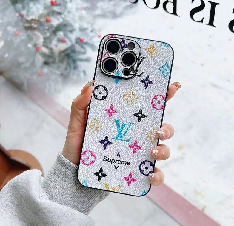 louis vuitton and supreme phone case