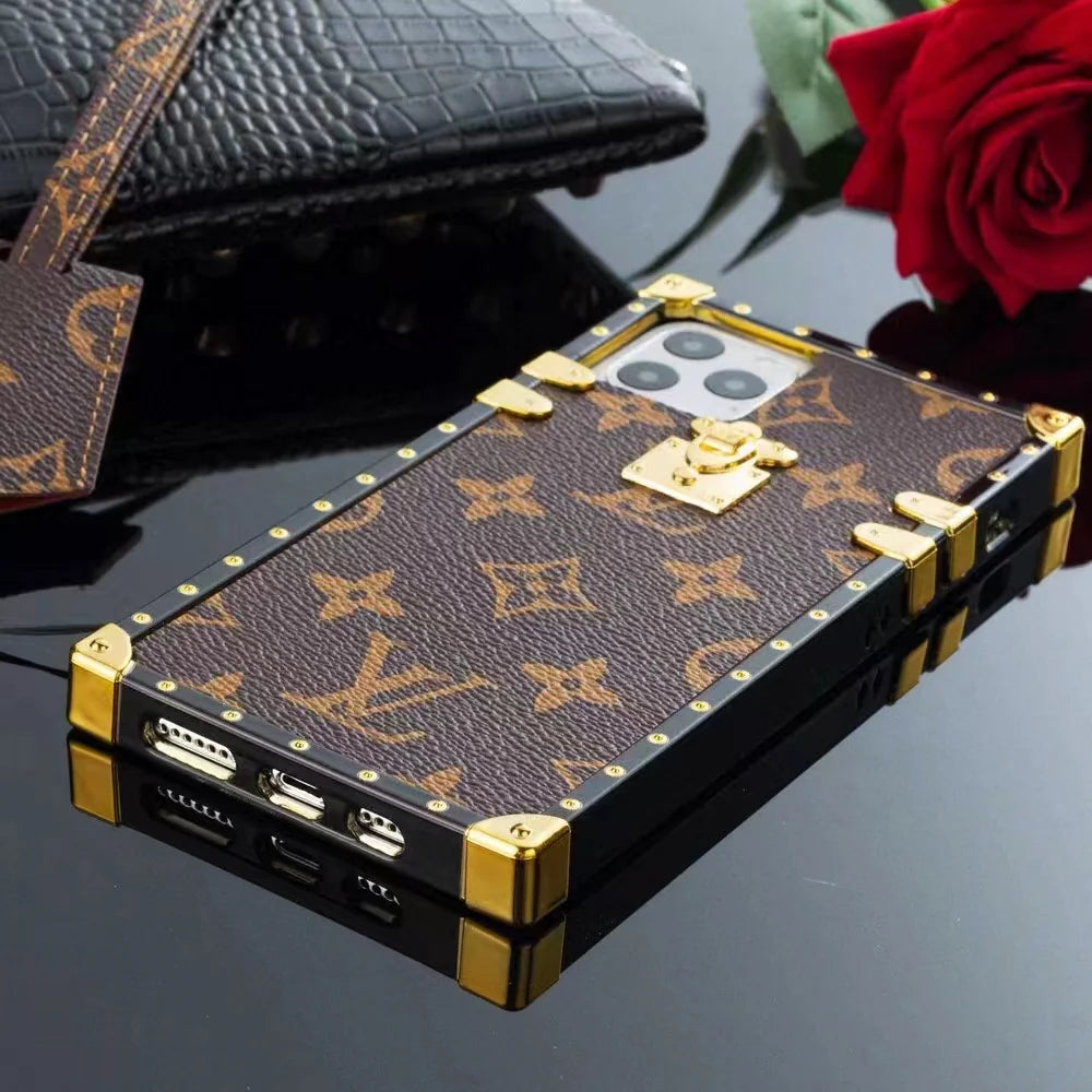 Louis Vuitton Trunk IPhone 17 Pro Max Case