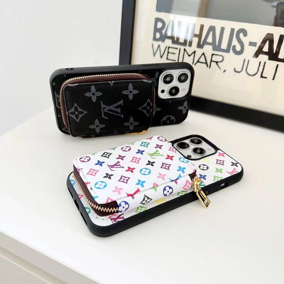 Lv Phone Case Wallet For IPhone 15 Pro