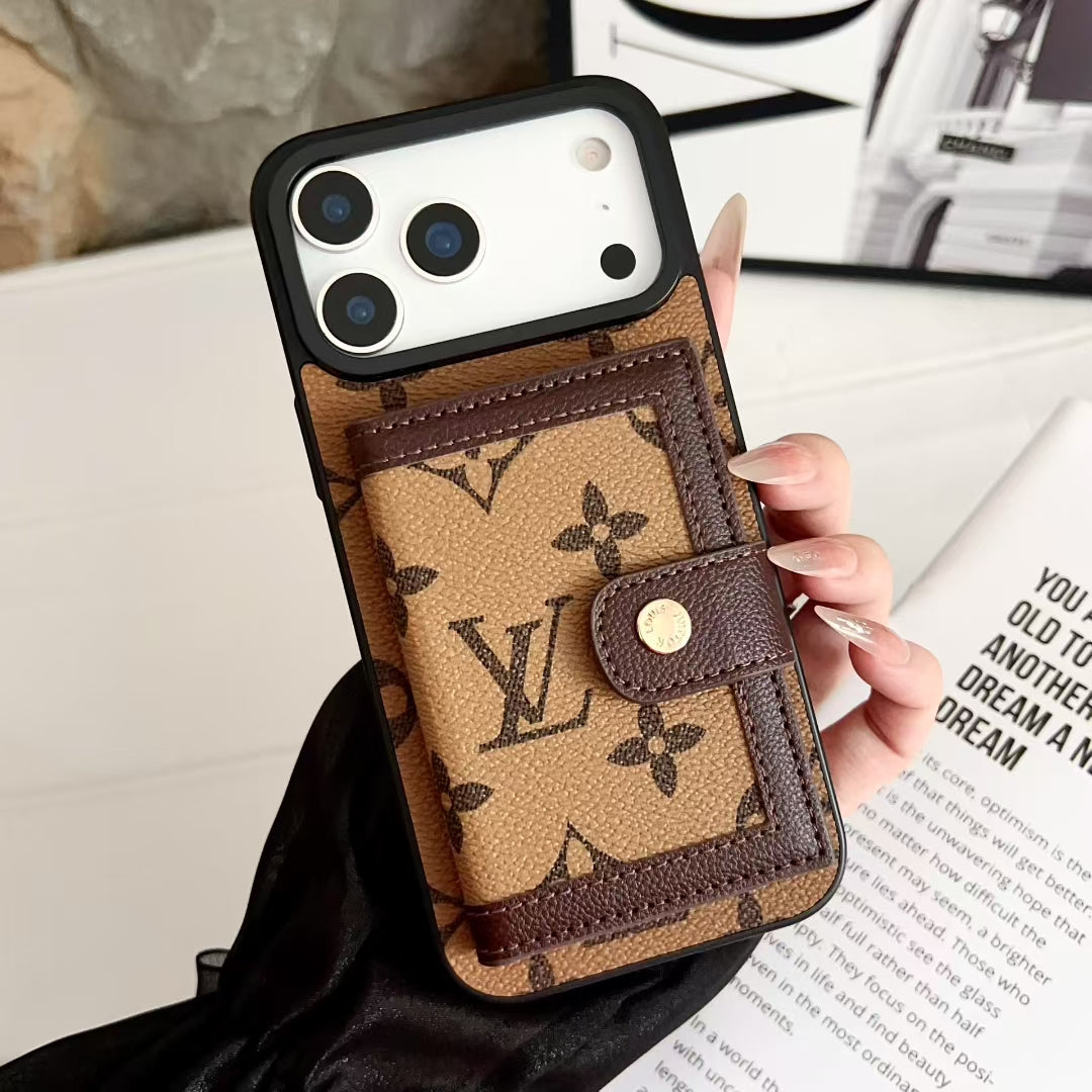Louis vuitton iphone 17 pro case with card holder