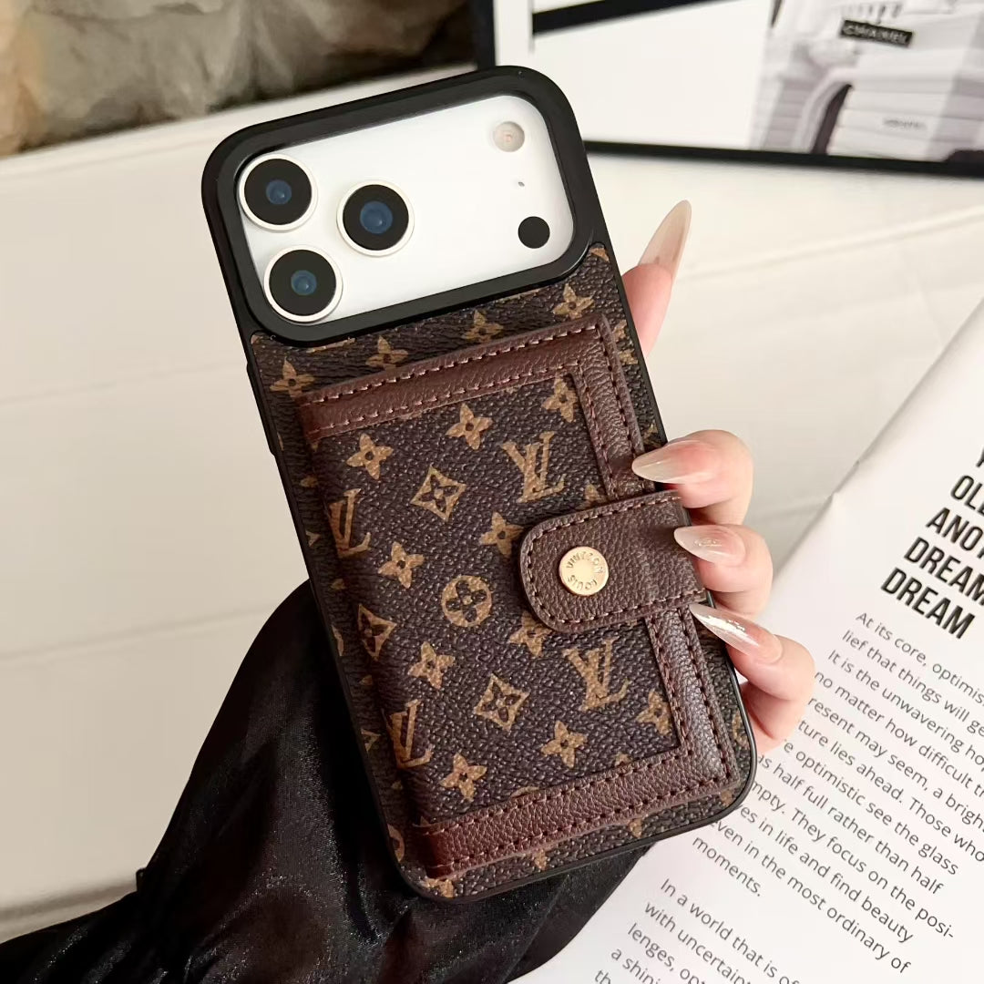 Louis vuitton iphone 17 pro case with card holder