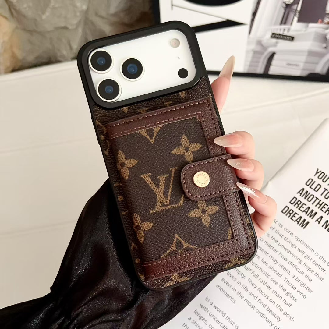 Louis vuitton iphone 17 pro case with card holder