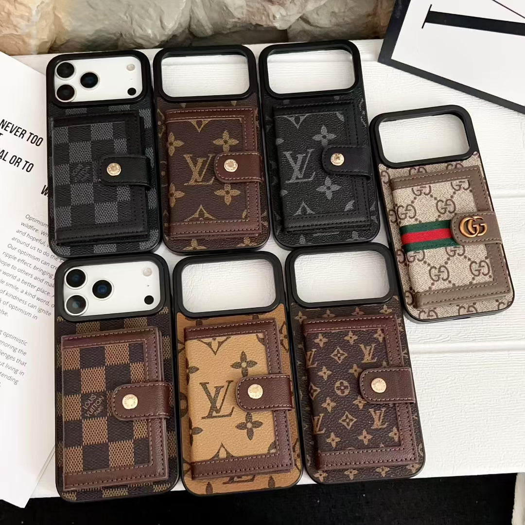Louis vuitton iphone 17 pro case with card holder