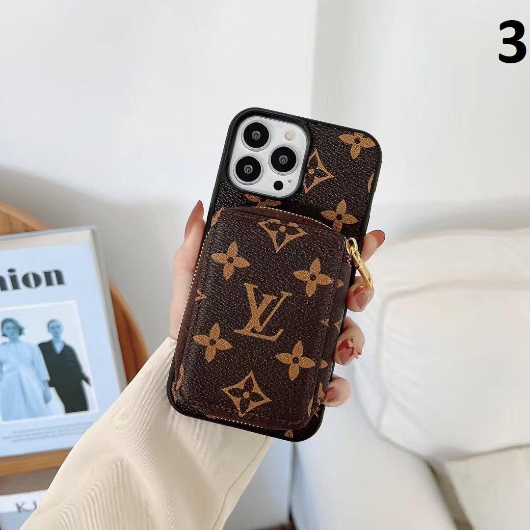 Lv Phone Case Wallet For IPhone 15 Pro