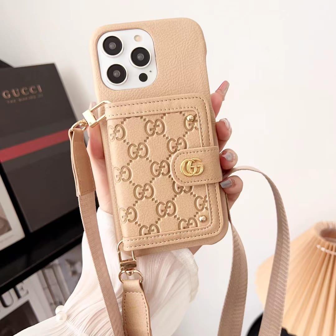 Phone Case With a Strap Card On Back