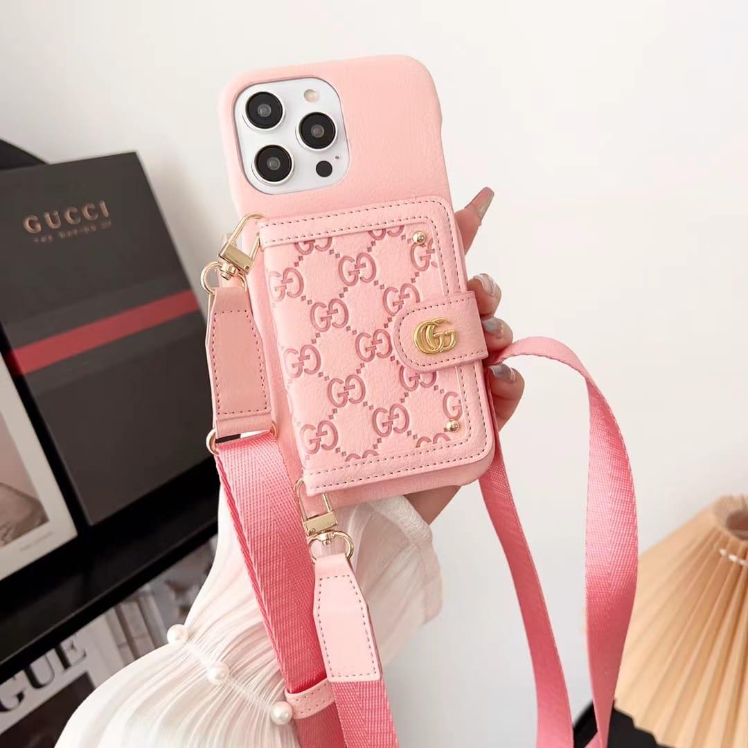 Gucci Iphone Case With Strap