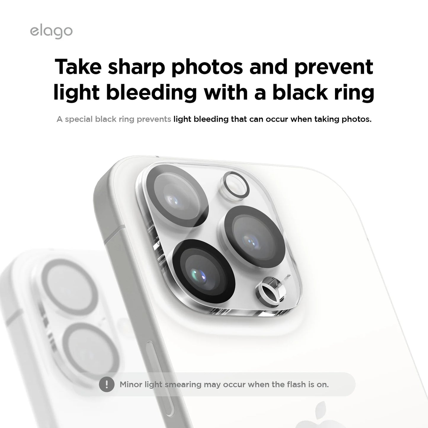 IPhone Screen Protector Camera Cover [1 or 2 Pcs]