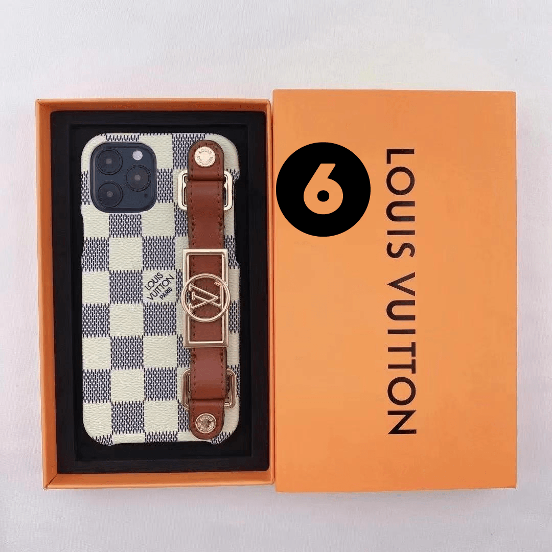 Phone Case With Hand Strap LV