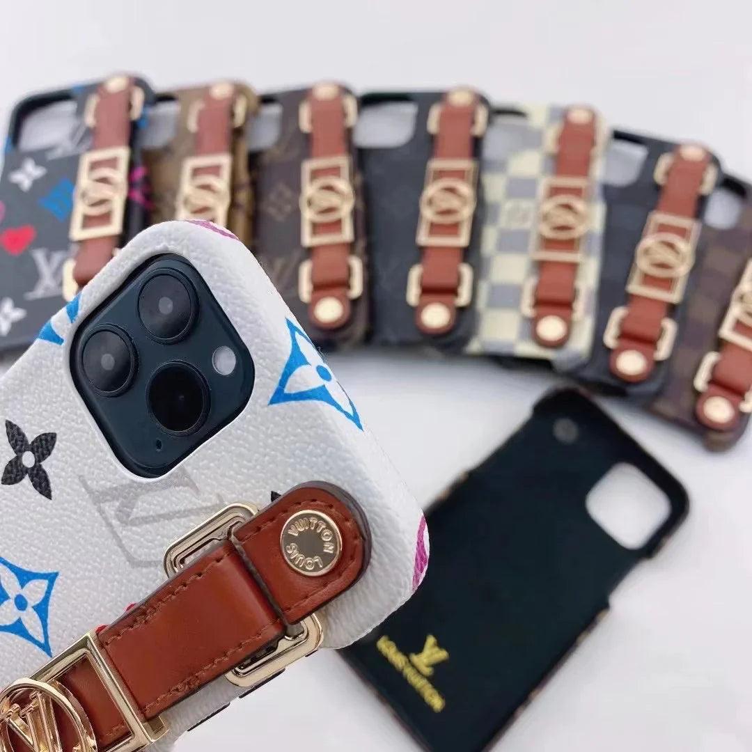 Phone Case With Hand Strap LV