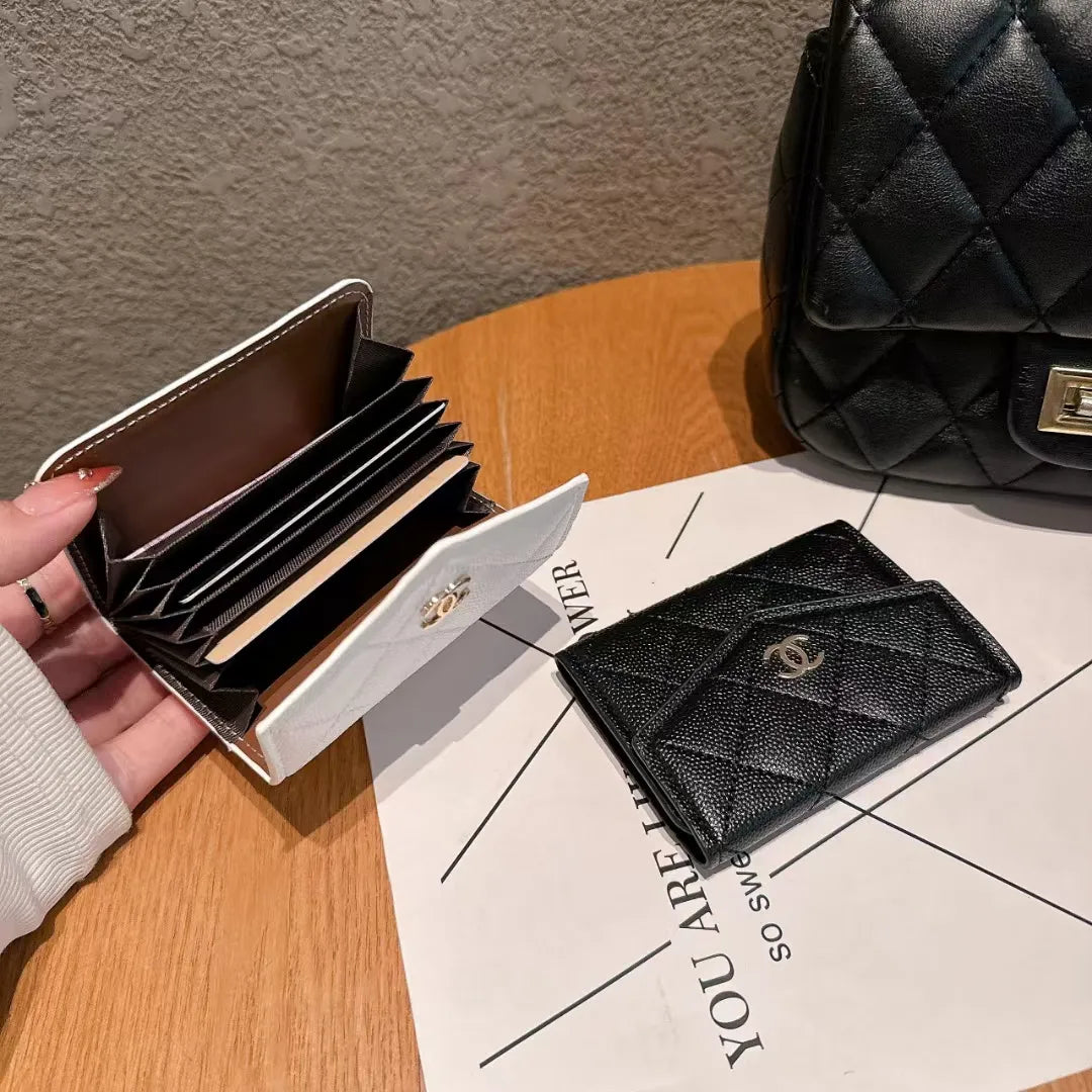 Woman Chanel Card Holder