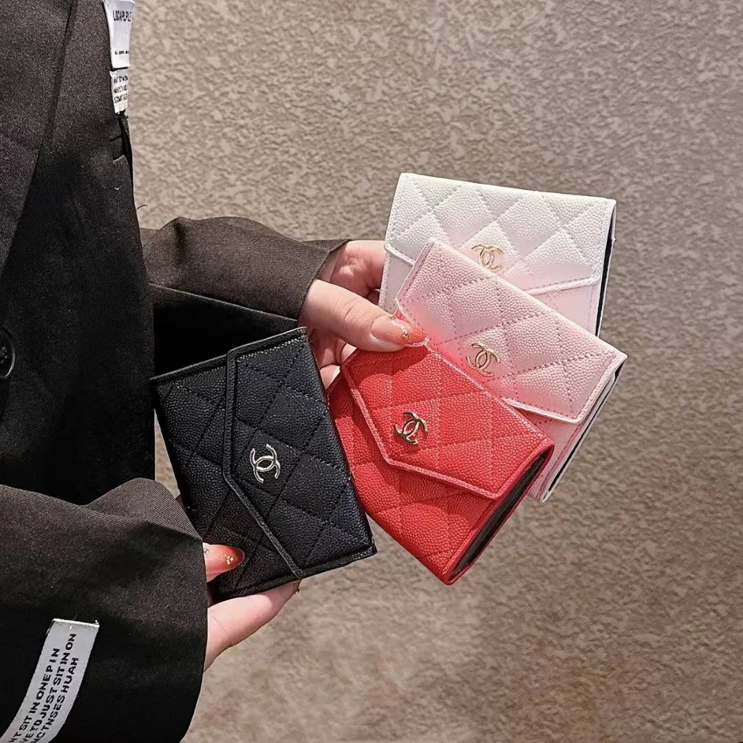 Woman Chanel Card Holder