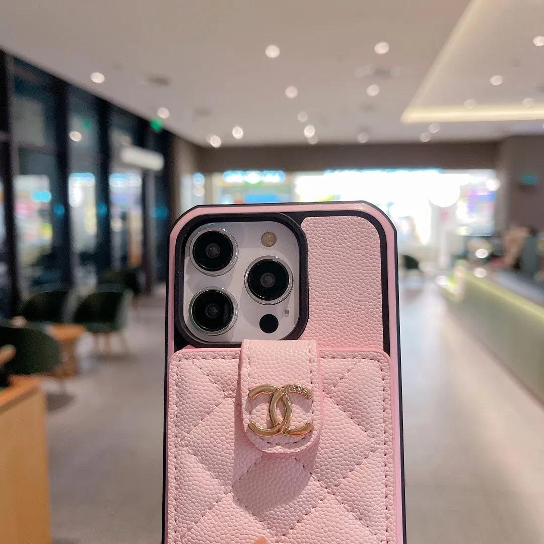 Chanel Phone Case With Card Holder