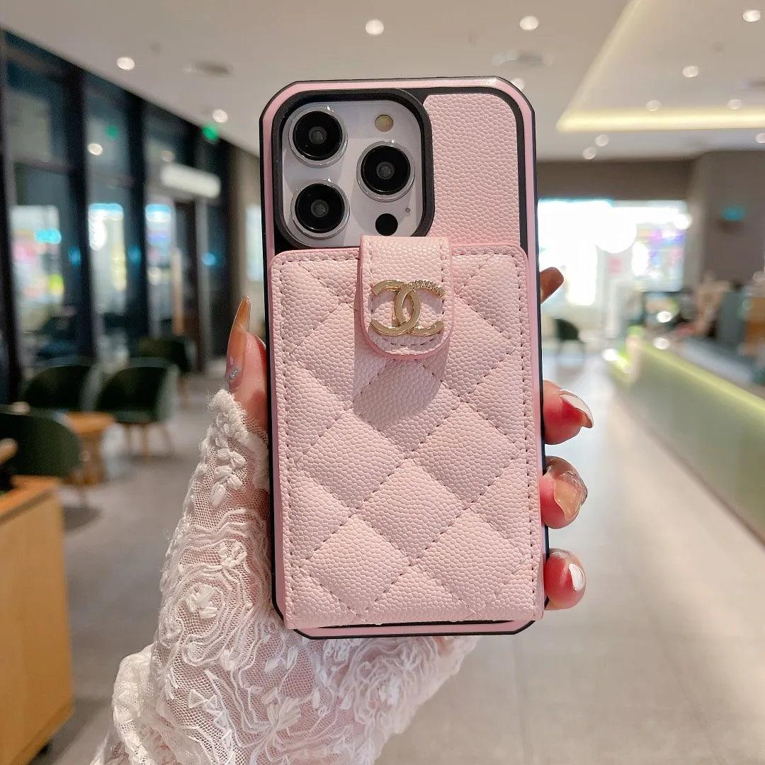 Chanel Phone Case With Card Holder