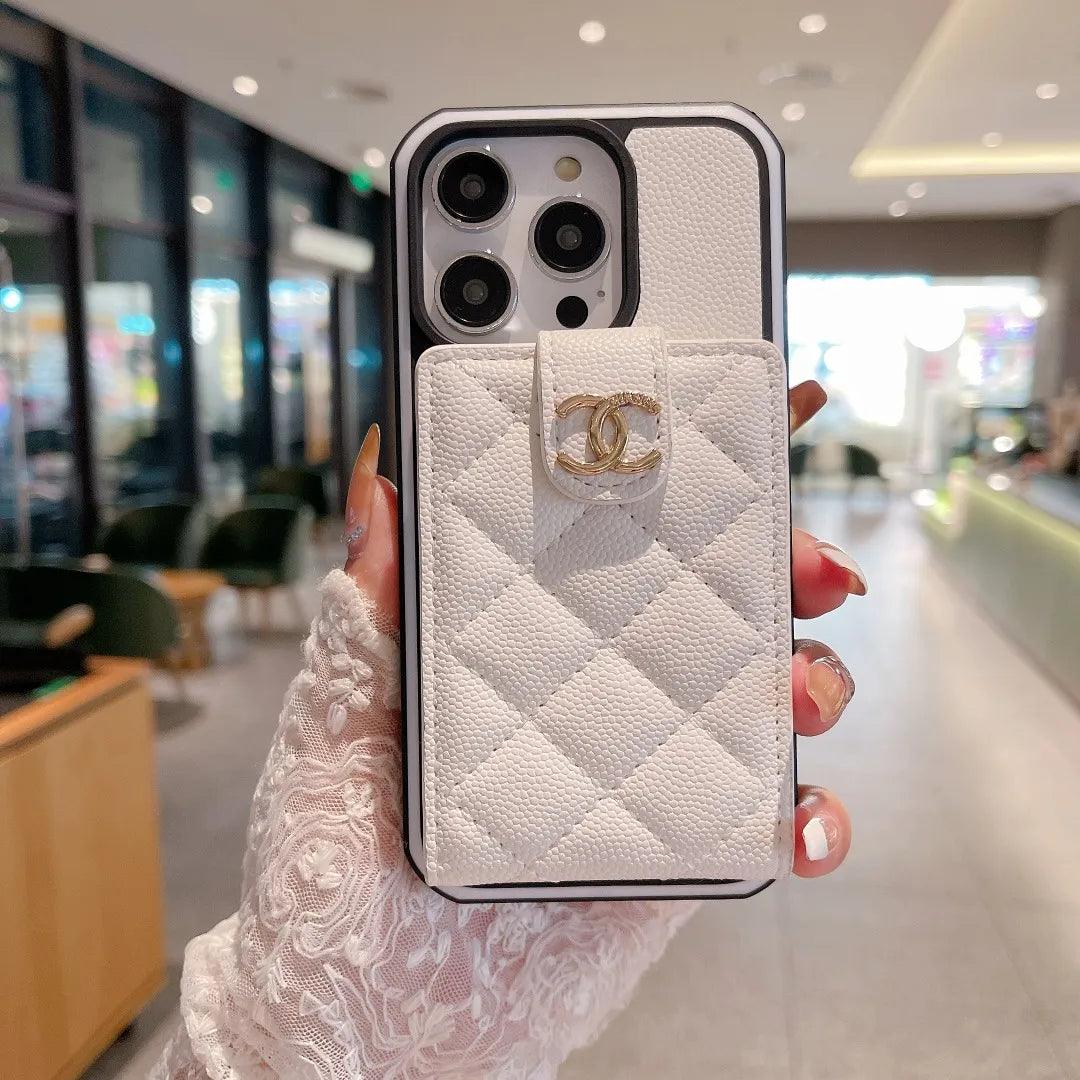 Chanel Phone Case With Card Holder