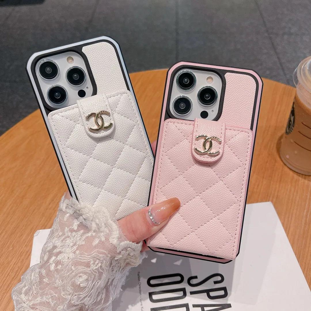 Chanel Phone Case With Card Holder