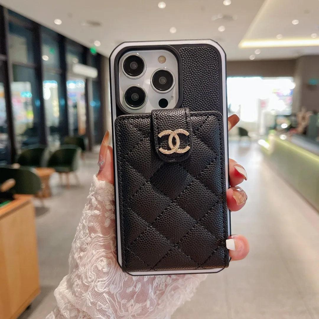 Chanel Phone Case With Card Holder