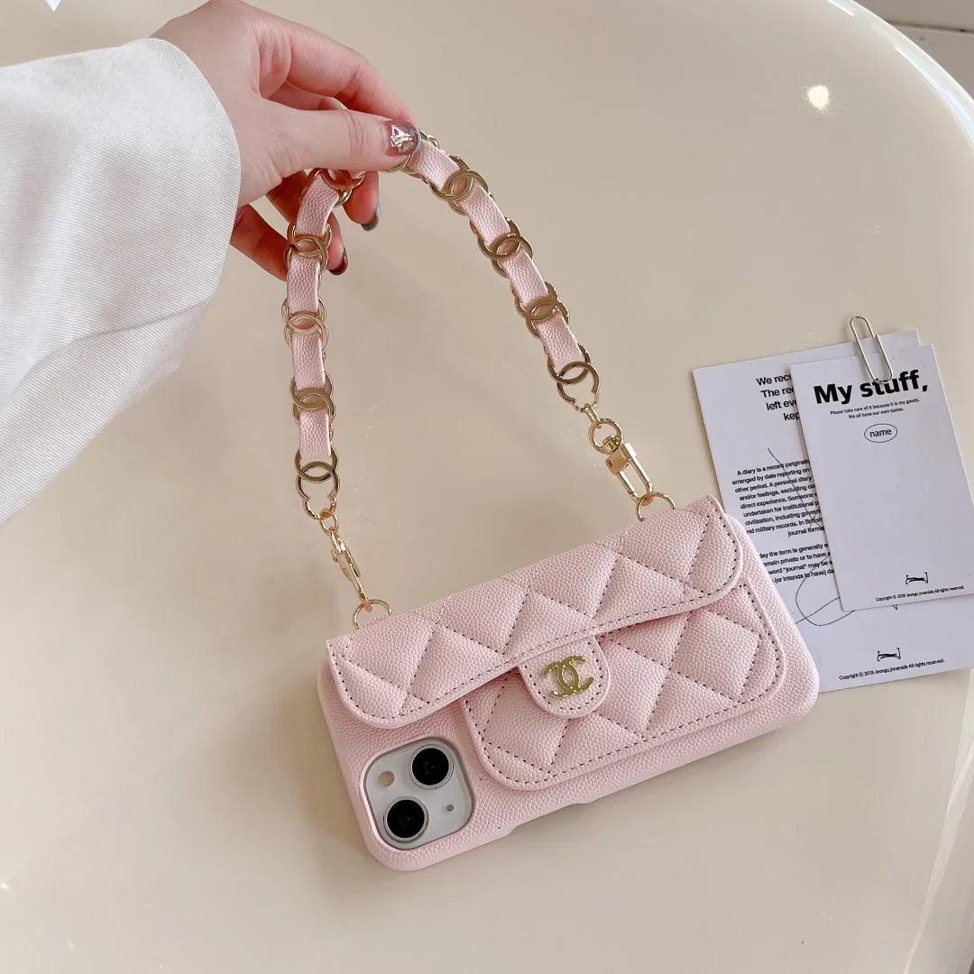 Chanel Phone Case With Strap