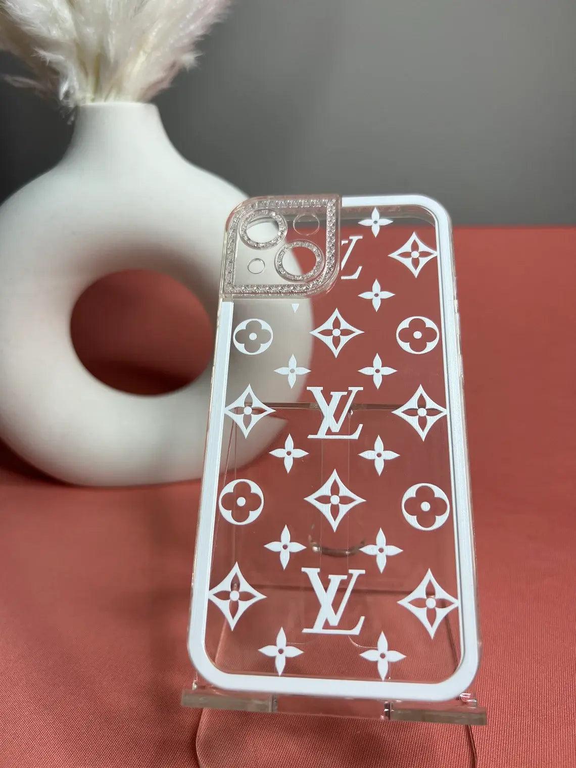 Clear louis Vuitton Phone Case