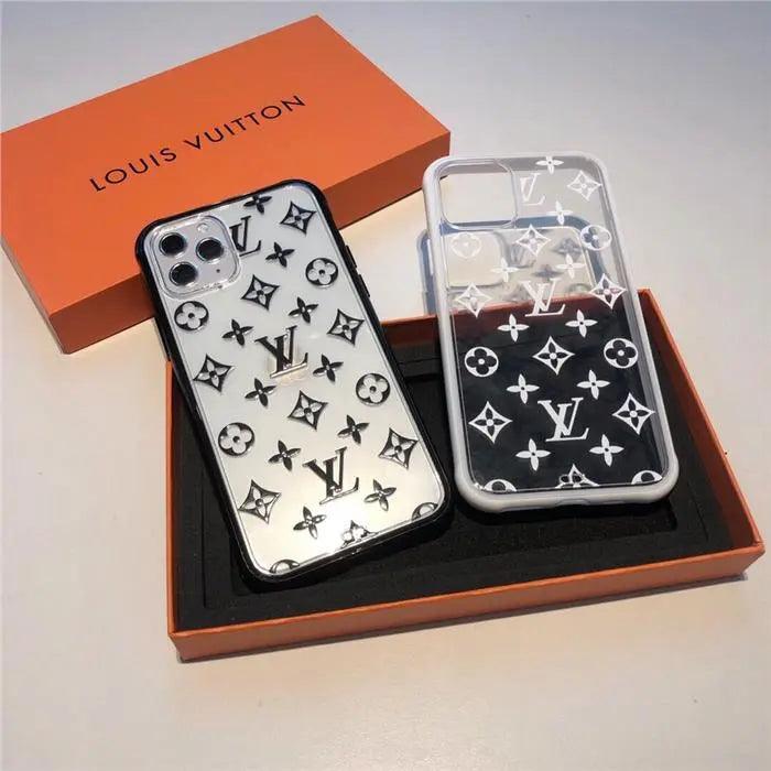 Cute Clear Lv IPhone Case