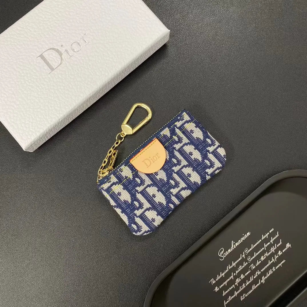 Dior Zipped Card Holder