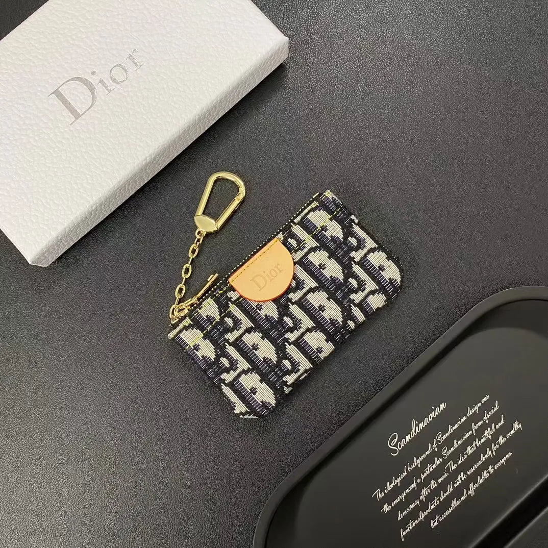 Dior Zipped Card Holder