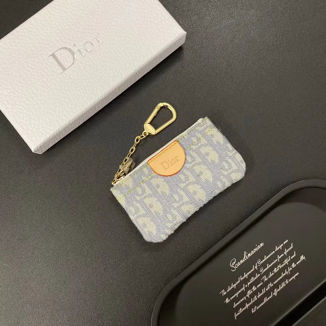 Dior Zipped Card Holder