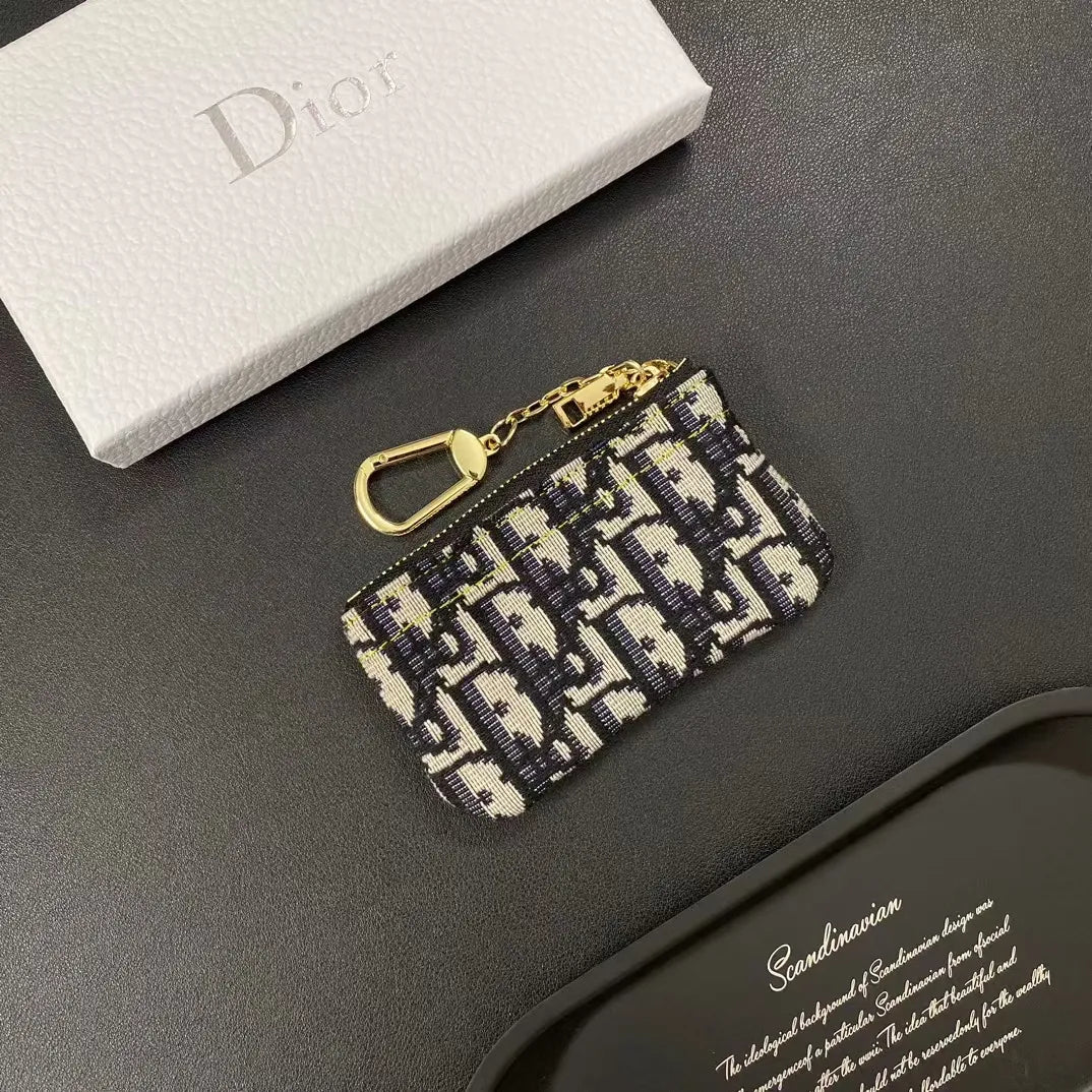 Dior Zipped Card Holder