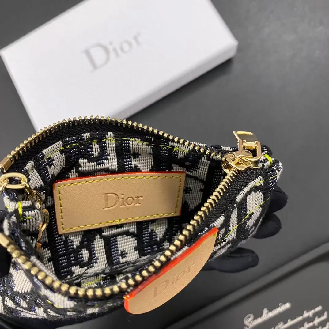 Dior Zipped Card Holder