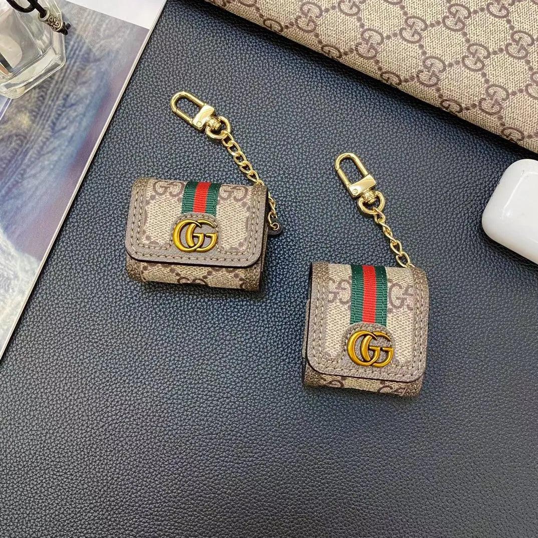 grey gucci airpod pro case