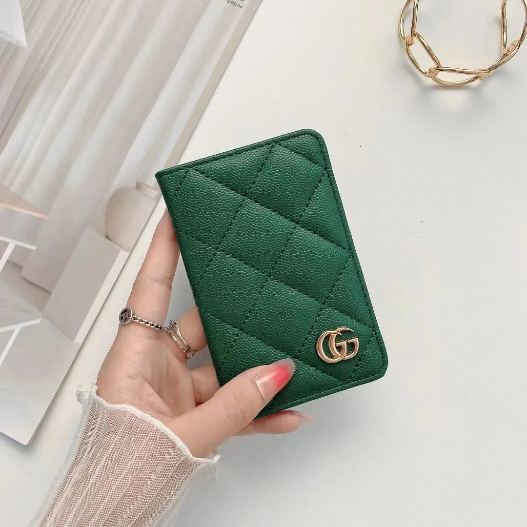 green gucci card holder