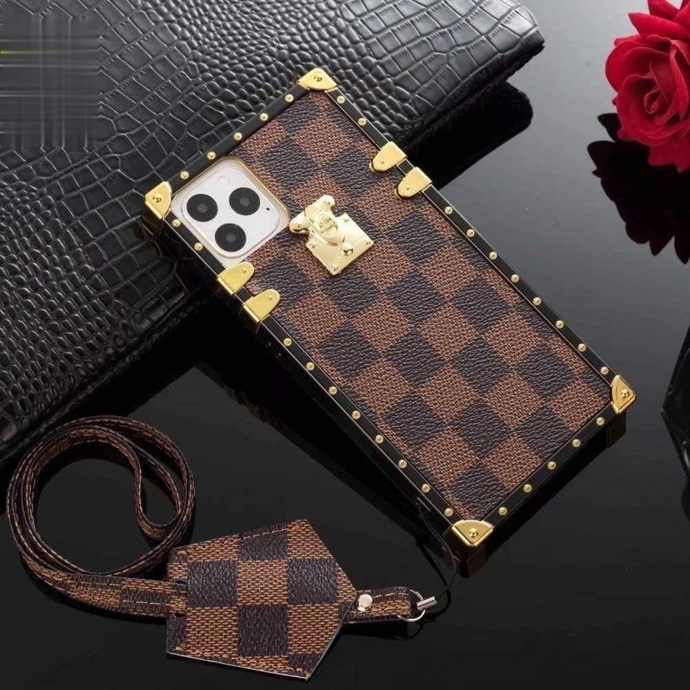 louis vuitton phone trunk case