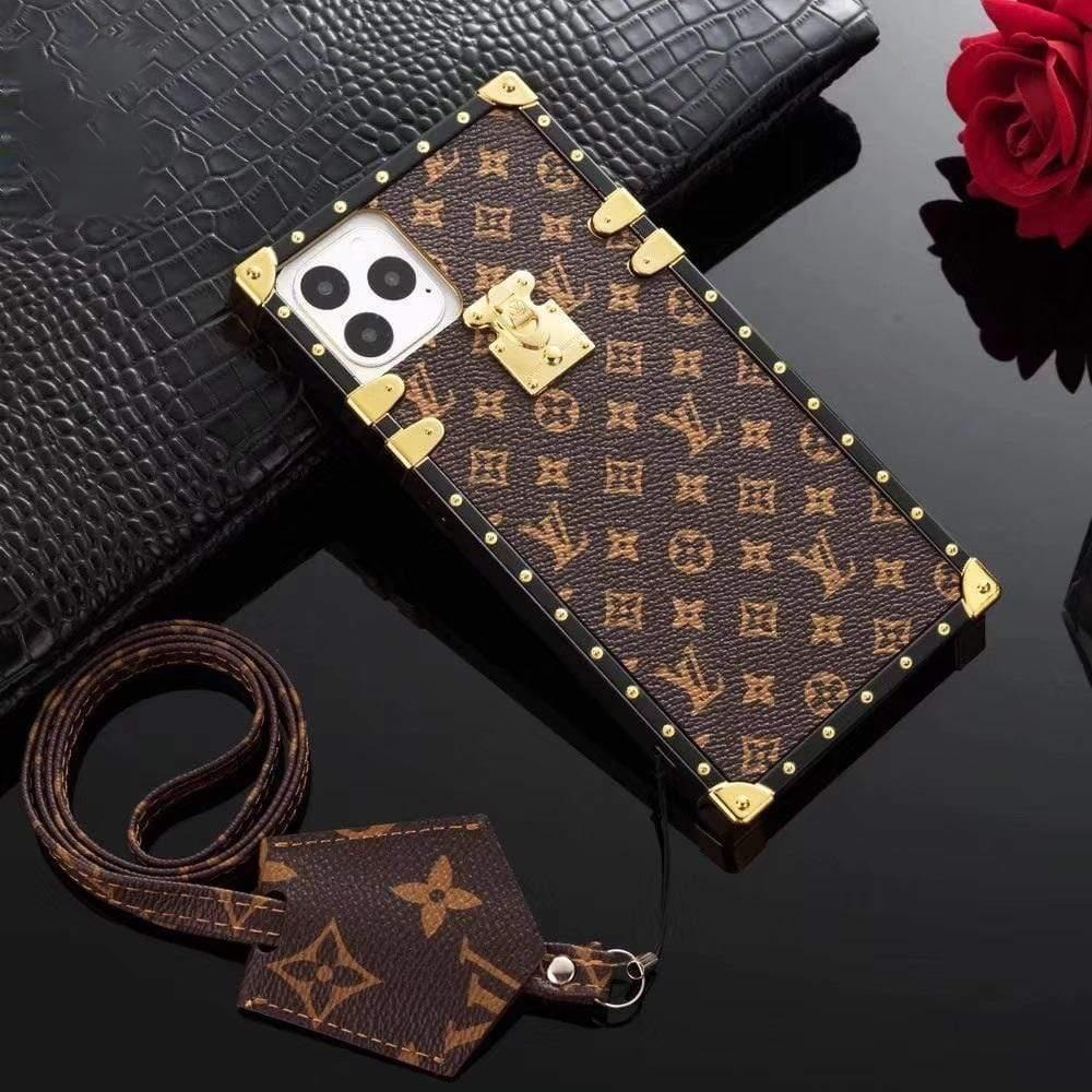 louis vuitton phone trunk case