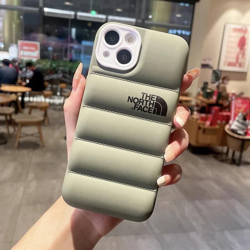 North Face Puffer Phone Case