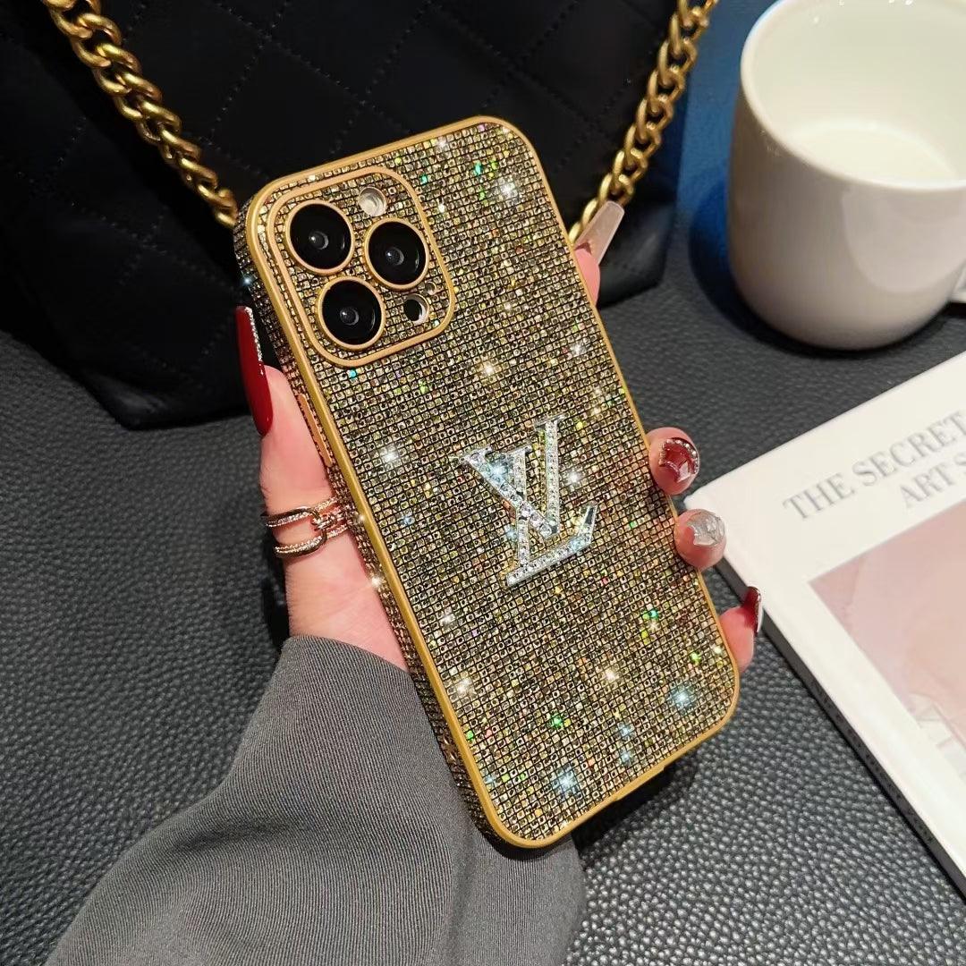 pink louis vuitton phone case