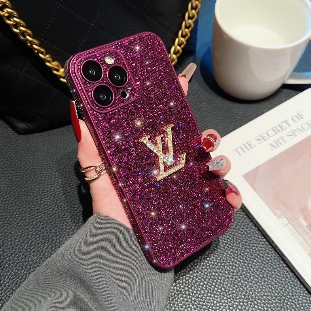 pink louis vuitton phone case