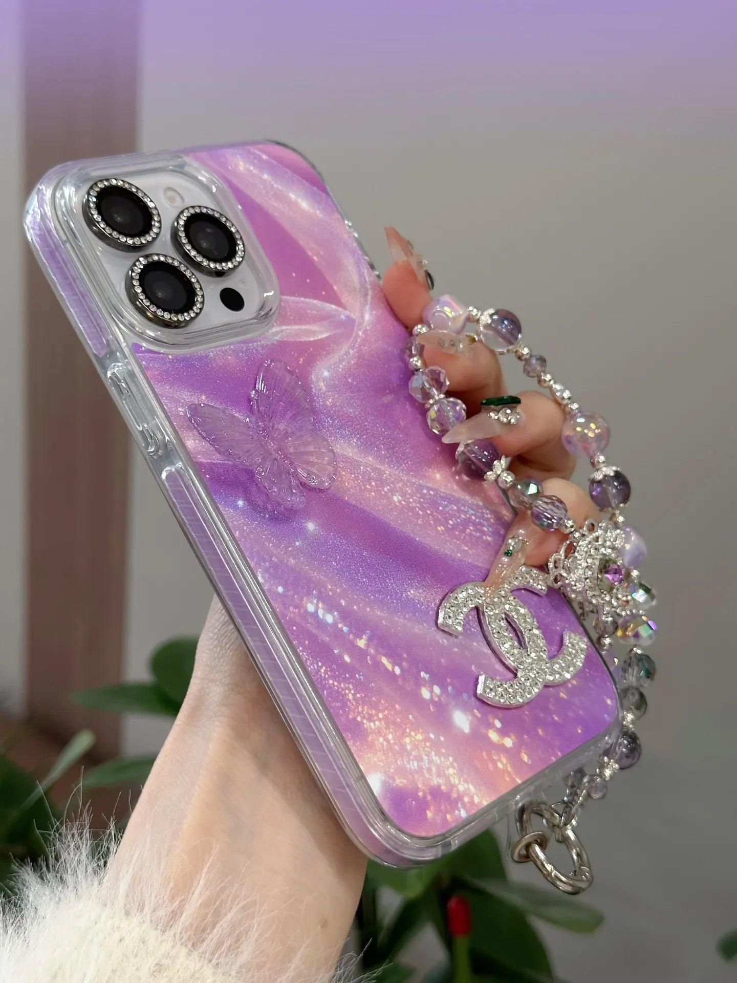 Pink Chanel Phone Case