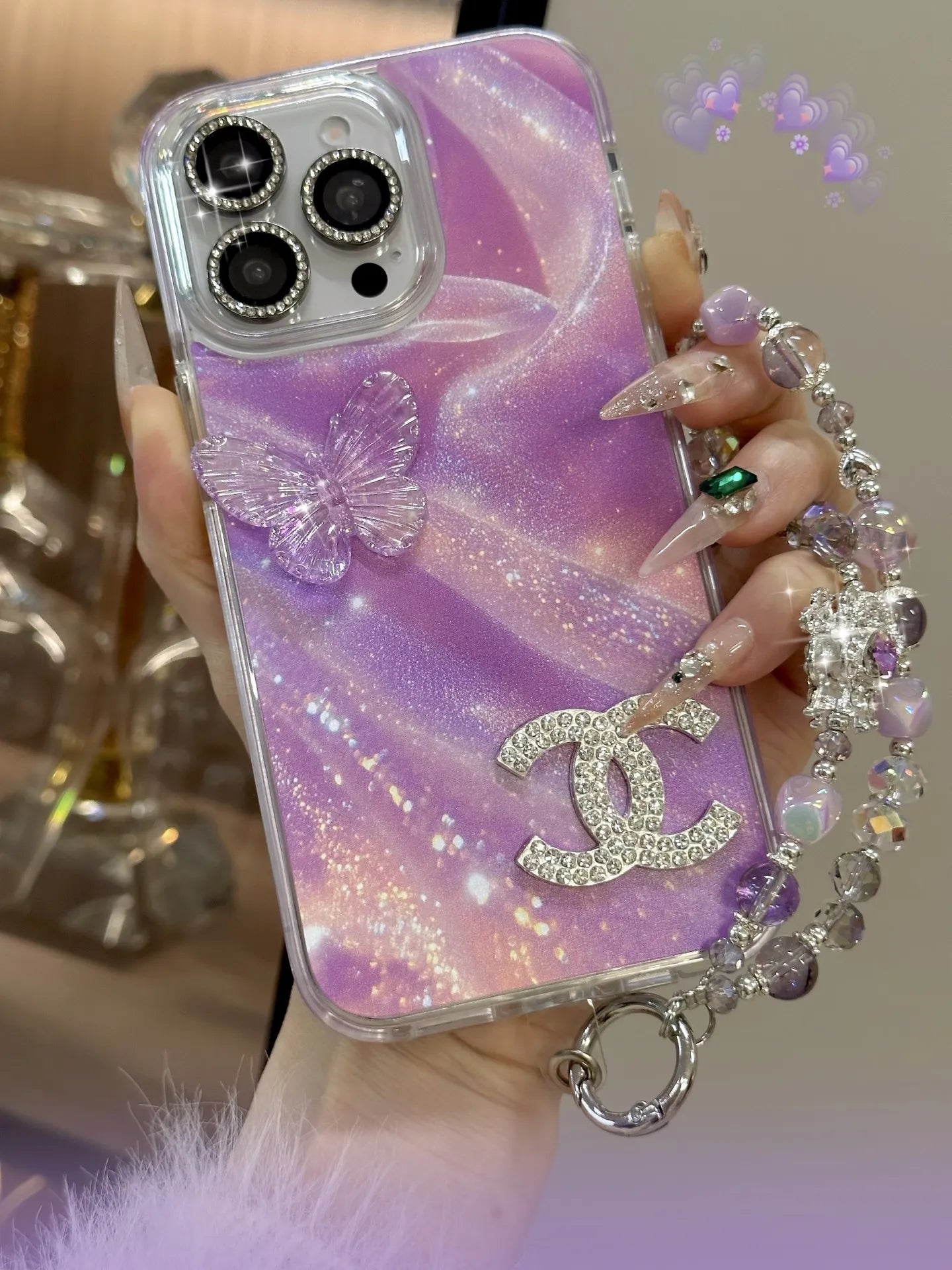 Pink Chanel Phone Case